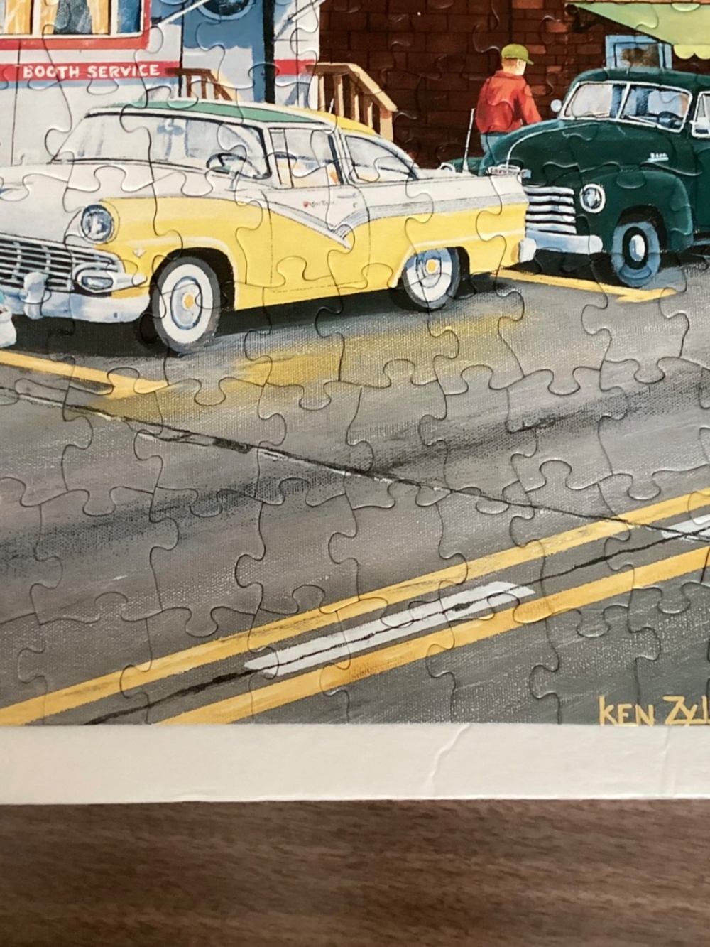 SunsOut 300 Piece Jigsaw Puzzle-Ken Zylia- ATaste of the Past - Picture 3 of 11